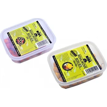 Návnadová surovina Rohlíkové boilies Karel Nikl Příchutě: Česnek