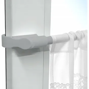 Garnýž 125 cm stříbrná kovová