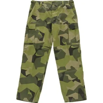 Pánské kalhoty MIL-TEC® Kalhoty US BDU POLY polní ŠVÉDSKÉ maskování velikost: M