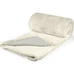 Polášek Mikroflanelová deka s beránkem - Smetanová | 200 x 230 cm