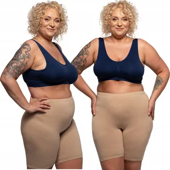 Kalhotky Kalhotky proti odírání stehen s nohavičkami, bavlněné cyklistické Kraťasy 3XL x2