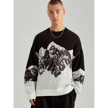 Pánský svetr Svetr oversized - S - House - černá - 951CC-99X