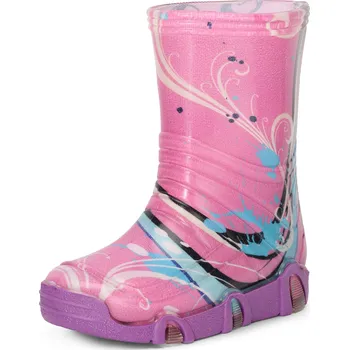 Dívčí holínky Holínky pro chlapce a dívku, vícebarevné, velikost 25-26