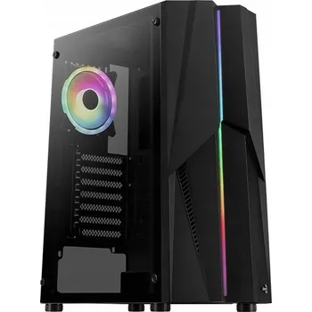 PC skříň Počítačová Skříň Aerocool Mecha v2 Midi Tower, černá