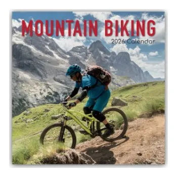 Diář Mountain Biking - Mountainbiken 2026 - 16-Monatskalender (EN)
