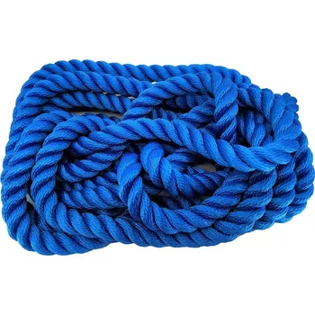 MAMUTEC Lano kroucené PP-Betelon ø 20 mm / 5 m MODRÉ