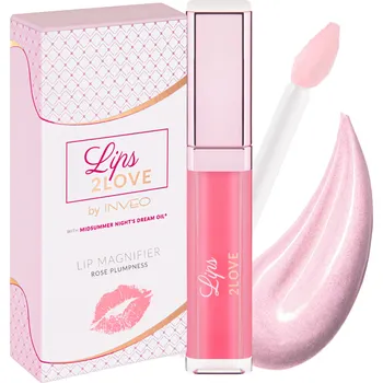 Přípravek na rty INVEO balzám pro zvětšení objemu rtů Rose Plumpness