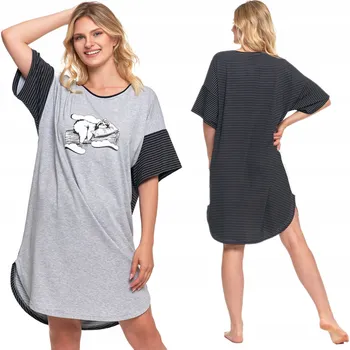 Dámské noční prádlo Noční Elegantní Bavlna Košile s krátkým rukávem a potiskem, velikost S MORAJ