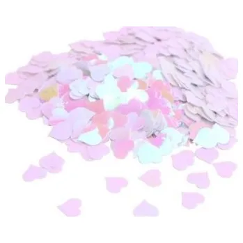 Konfeta Konfety srdce perleťové 14g