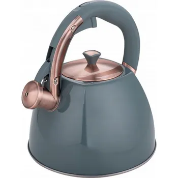 Konvice na čaj Tradiční ocelová Konvice Edenberg 3 l bílá