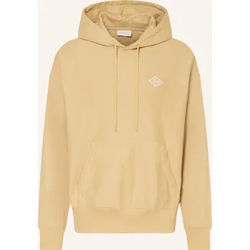 Pánská mikina Calvin Klein Jeans Pánská Mikina S Kapucí, velbloudí / bílá, XL