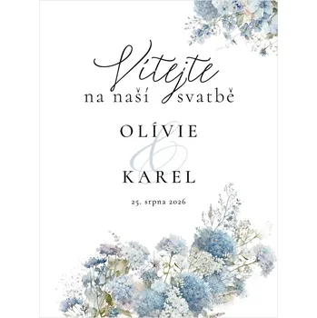 Svatební dekorace Vítací cedule 355