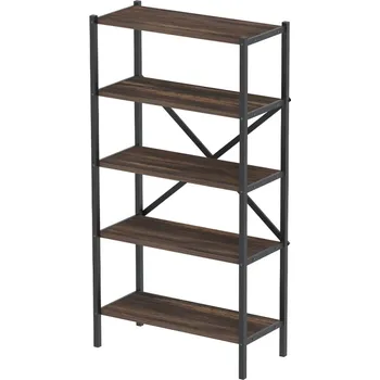 police Kovový regál IVELGAR, černá/mars + vyzvednutí ZDARMA