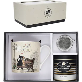 Hrnek 420 ml s infuzérem a čajem MUGTHE34H02