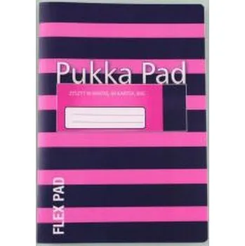 Zeszyt B5/60K kratka Navy pink PUKKA