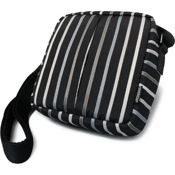 Coverized TAILOR velká brašna na foto / video, černá, široké pruhy