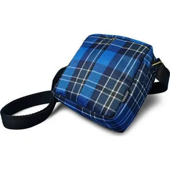 Coverized JACK velká brašna na foto / video, modrý tartan