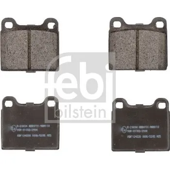 Brzdová destička Sada brzdových destiček, kotoučová brzda FEBI BILSTEIN 16231