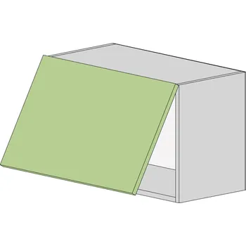 Kuchyňská skříňka Slevadoma Horní skříňka NS-60-HD Barva dvířek: dub tacho, Barva korpusu: dub sonoma