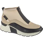 Béžové dámské kotníkové tenisky na klínku Rieker Shoes N6352-60 Velikost: 39