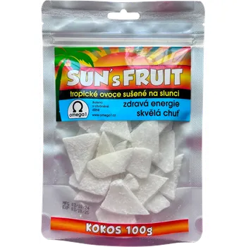 Sušená potravina Sušený Kokos Sun's Fruit 100g