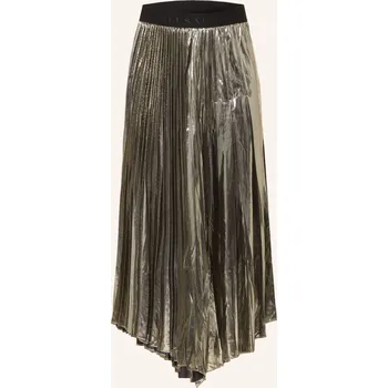 Dámská sukně Allsaints Dámská Plisovaná Sukně Jax, zlatá / černá, 36