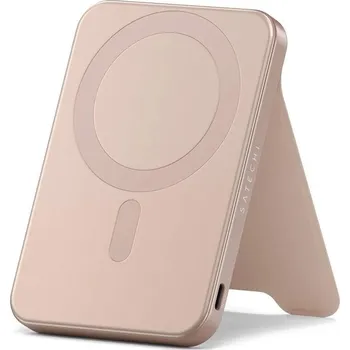 Powerbanka Satechi Qi2 5000 mAh (ST-B5Q2SR) růžová