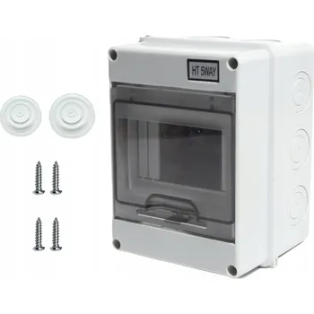 Rozvaděč ELEKTRICKÁ ROZVODNÁ SKŘÍŇKA NA OMÍTKU IP65 1000V 1x5