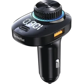 FM transmitter Technisat DIGICAR 100 BT černý