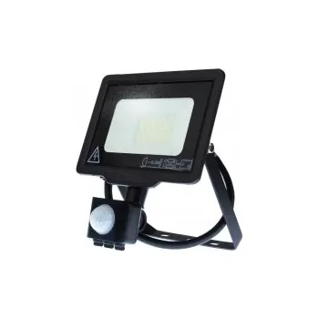 LED reflektor s čidlem 10W studená bílá 6500K 800lm MHC IP65