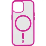 CellularLine Pop Mag s podporou Magsafe na Apple iPhone 15 (POPMAGIPH15F) růžový/průhledný