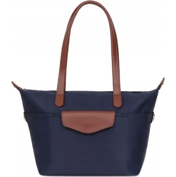 Šestihranná kabelka z tkaniny, vícebarevná