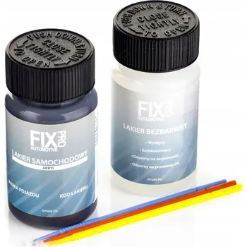 autokoberec FixPro AUTO LAK VOLKSWAGEN VW L0040 OPRAVNÁ SADA + BEZBARVÝ LAK 50ml