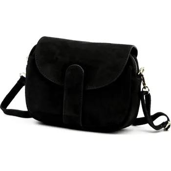 Kabelka Kožená kabelka Luka 24-099 - černá