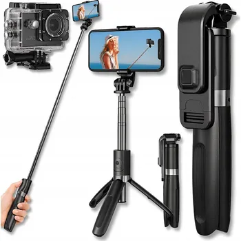 Selfie tyč Selfie tyč / Držák Moobilly černý