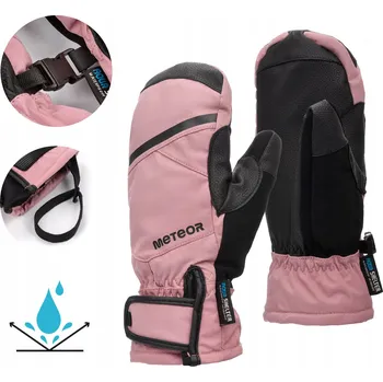 Rukavice ZIMNÍ SPORTOVNÍ RUKAVICE METEOR HAZY M palčáky s gumou