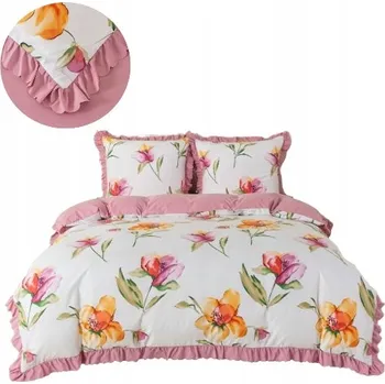 Povlečení Povlečení s volánky 160x200 s Sada Povlečení vzorem a mnoha vzory