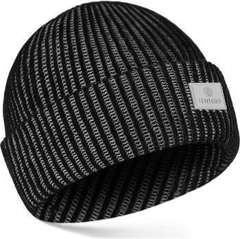 Čepice Betlewski zimní čepice beanie černá, univerzální velikost