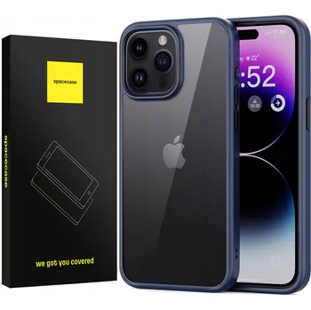 Pouzdro na mobilní telefon Zadní Kryt Spacecase pro Apple iPhone 15 Pro Max modrý