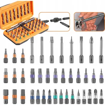 Šroubovák Sada magnetických šroubováků 42 v 1, ruční šroubovák s ráčnou