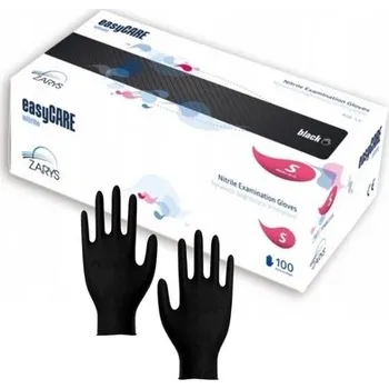 Vyšetřovací rukavice Rukavice na jedno použití nitrilové černé XL 100 ks