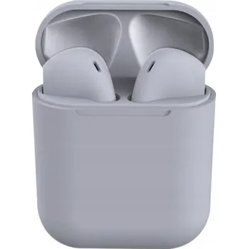 Sluchátka BEZDRÁTOVÁ SLUCHÁTKA inPods 12 BLUETOOTH 5.0 DO UŠÍ ŠEDÁ