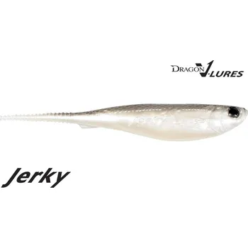 Umělá nástraha Jerkbait DRAGON Jerky 01-100 *: Jerkbait DRAGON Jerky stříbrná perla 5,0" (12,5cm) 5ks