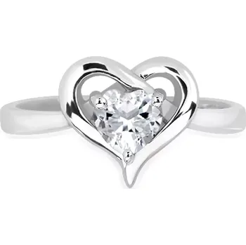 Prsten Sparkle White Topaz - prsten ze stříbra s bílým topazem