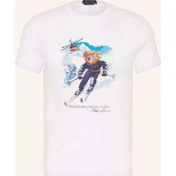 Pánské tričko Polo Ralph Lauren Pánské Tričko, bílá / modrá, L