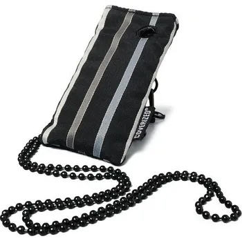 Coverized TAILOR malá brašna na MP3 / MP4, černá, široké pruhy