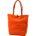 Kožená kabelka Patrizia 419-013-05 - oranžová