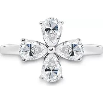 Prsten Belar White Topaz - prsten ze stříbra s bílým topazem