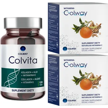 Colway Colvita 120 kapslí a 2x Vitamín C-olway sada