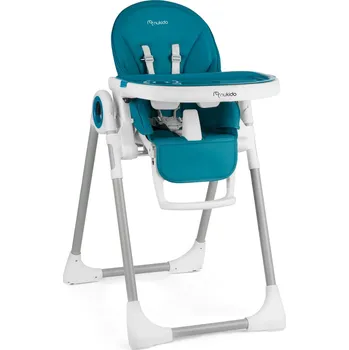 Jídelní židlička Nukido Dětská jídelní židlička 3v1 Belo 700505